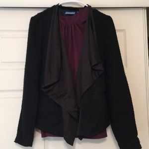 Black Simply Vera blazer